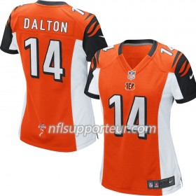 Maillot Femme Cincinnati Bengals Andy Dalton 14 Nike Orange